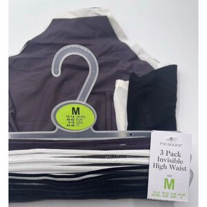 Primark 3 Pack Of Invisible High Waist Panties Womens Medium Total Of 4 Packs